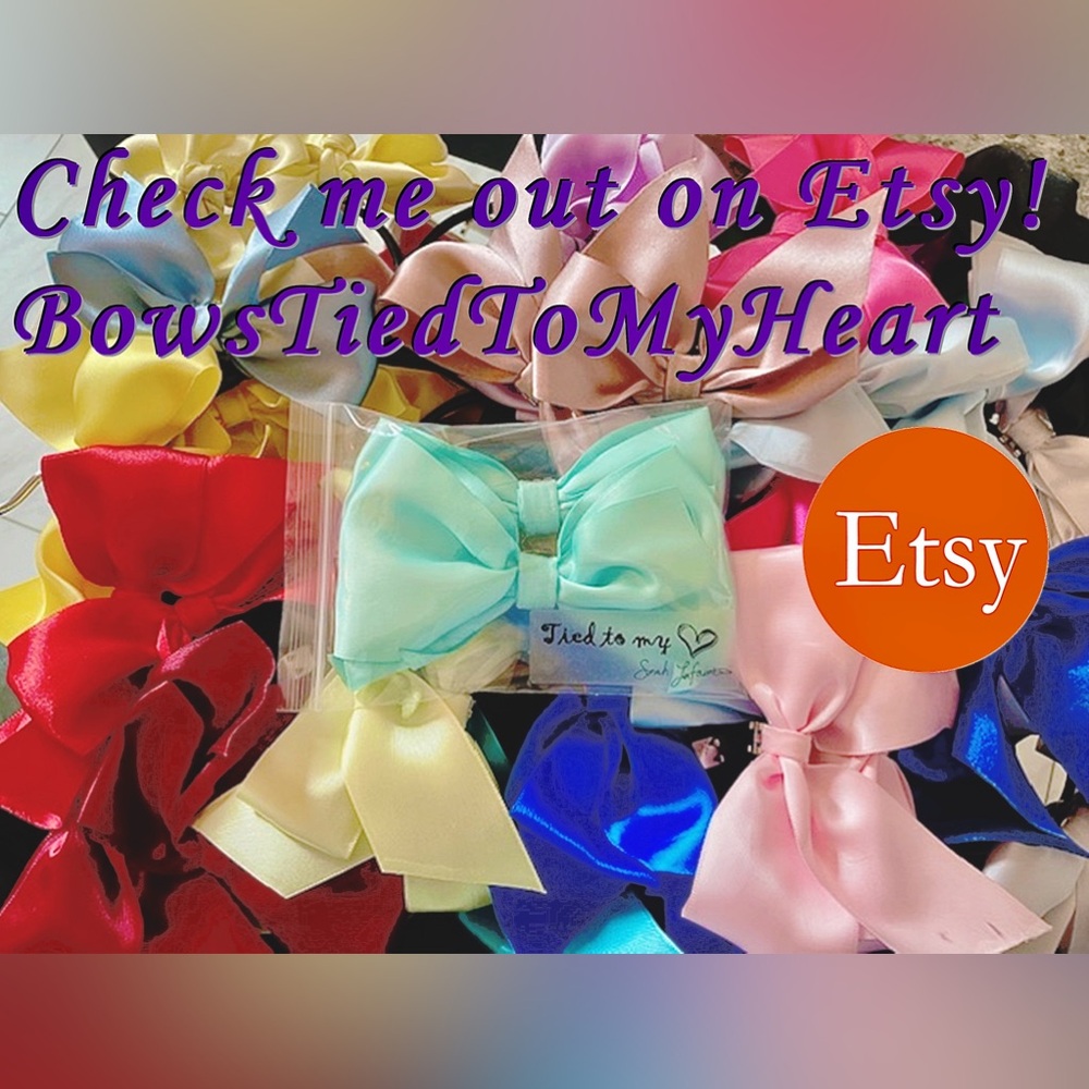Shoe bows! https://www.etsy.com/shop/BowsTiedToMyHeart